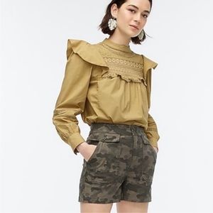 J.Crew Camouflage Officer Shorts